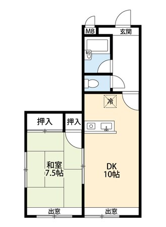 フェニックスの物件間取画像